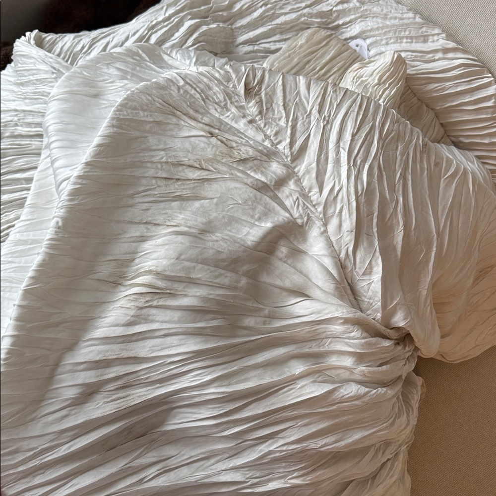 Camielle Strapless White Maxi Dress - Picture 7 of 14